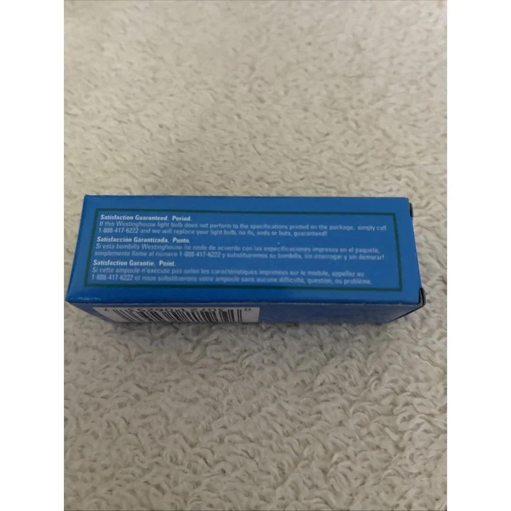 10 Westinghouse Xenon Krypton Light Bulb 20W 120V E12 Candelabra Base Frosted‎